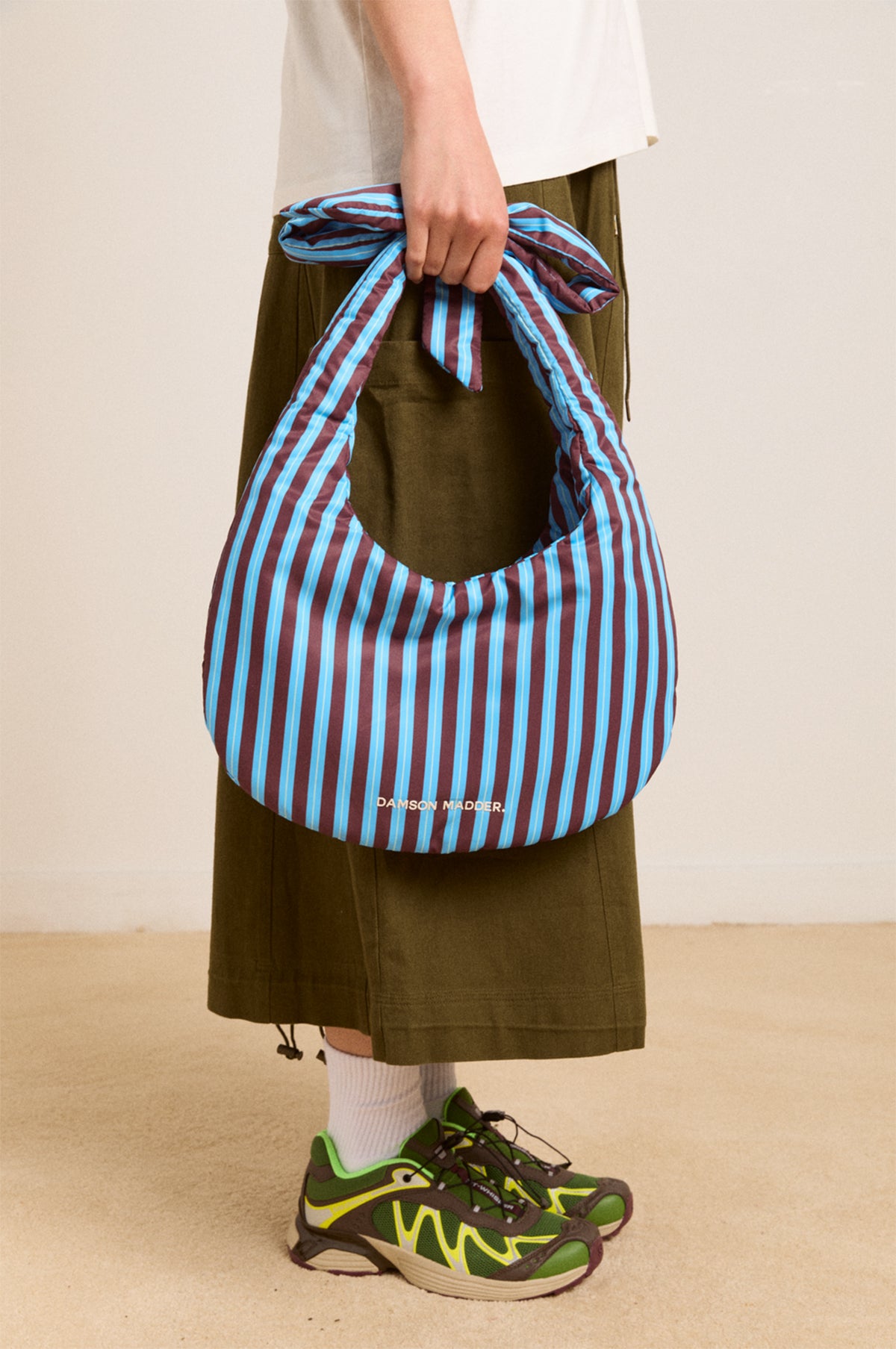 Avemode Minimal Quinn Bag – Horizon Choc Stripe - Image 2