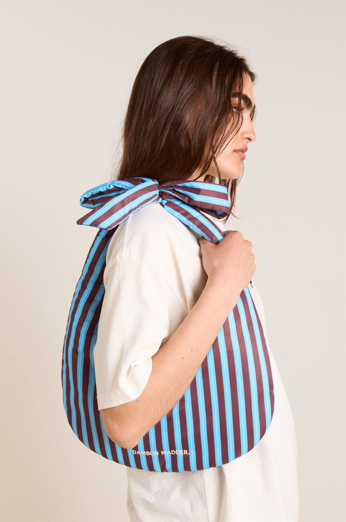 Avemode Minimal Quinn Bag – Horizon Choc Stripe - Image 3