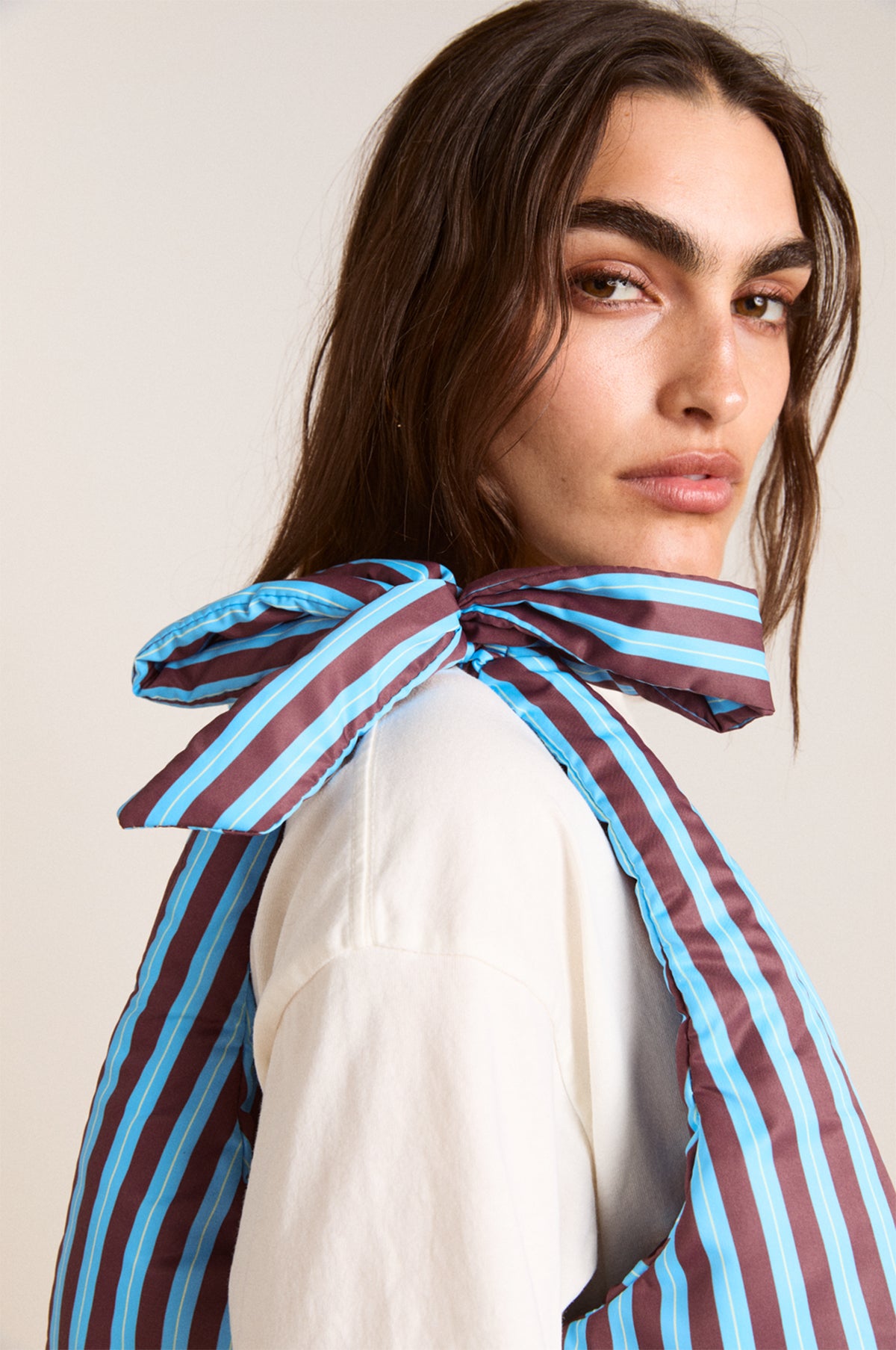 Avemode Minimal Quinn Bag – Horizon Choc Stripe - Image 6