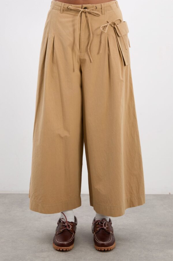Avemode Tatianna Tan Culotte Pants - Image 7