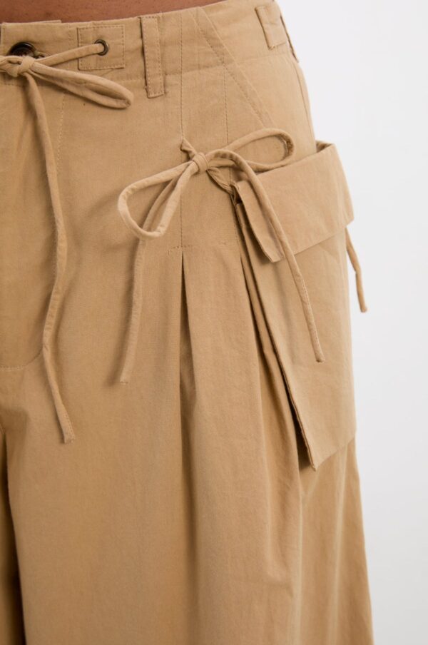 Avemode Tatianna Tan Culotte Pants - Image 8