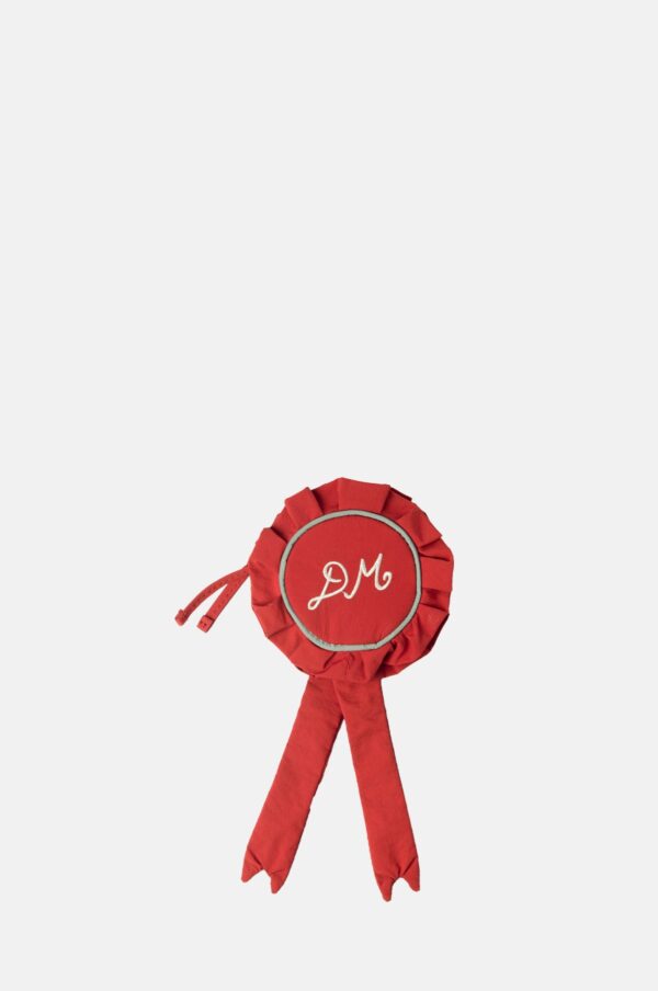 Avemode Rosette Pouch Bag Charm – Red